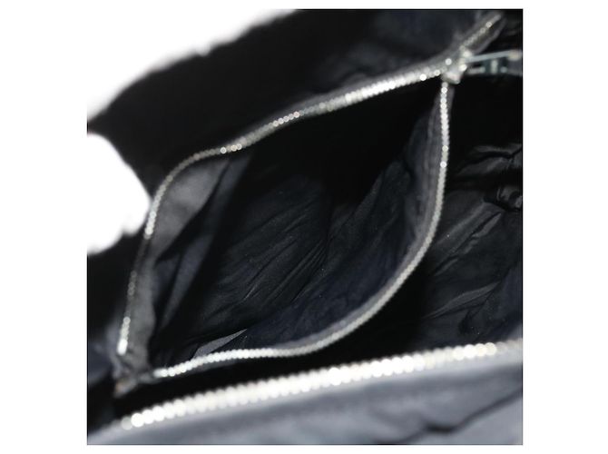 Hermès HERMES Acapulco Borsa a tracolla Nylon Nero Auth bs9024 - vista 20
