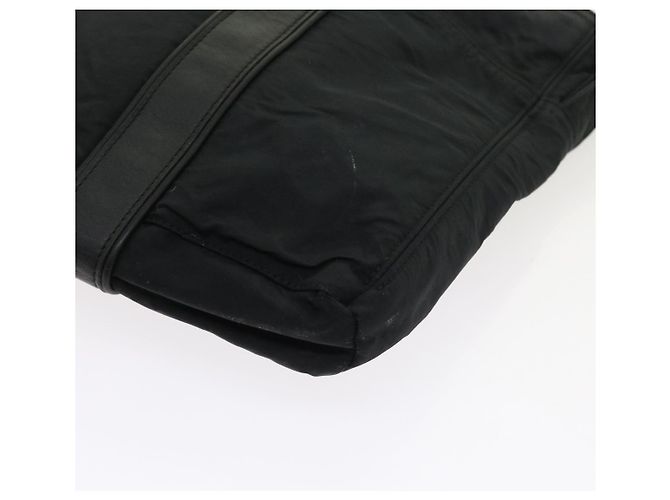 Hermès HERMES Acapulco Borsa a tracolla Nylon Nero Auth bs9024 - vista 8