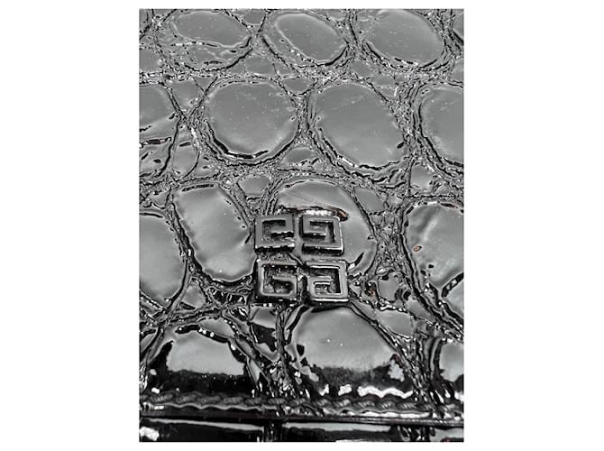 Pochette Givenchy de charol negro - vista 2