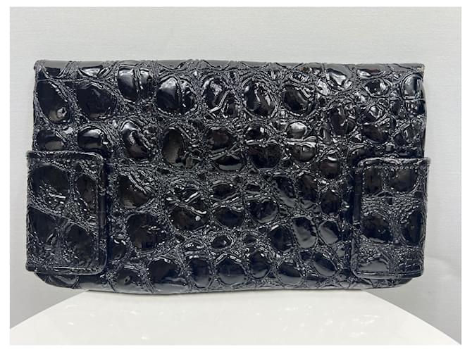 Pochette Givenchy de charol negro - vista 5