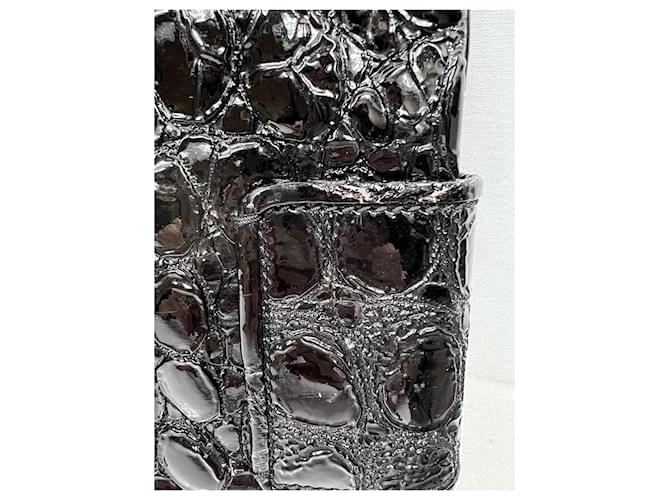 Pochette Givenchy de charol negro - vista 6
