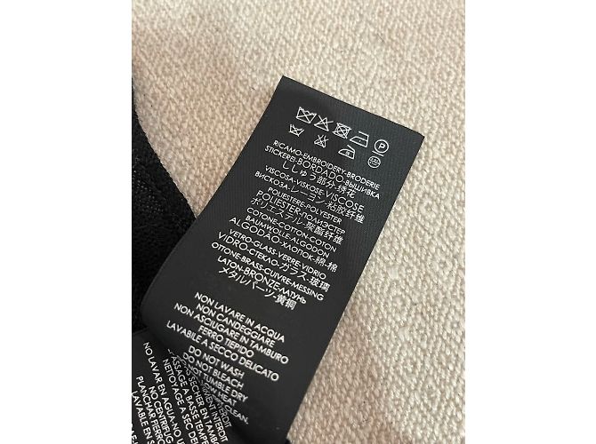 Sciarpe SAINT LAURENT T. Lana Nero - vista 9