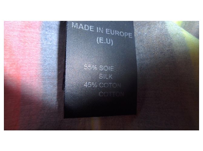 Autre Marque Abito Ntahalie Chaize 36 seta cotone nero + colori Multicolore - vista 6