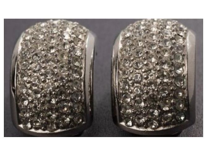 Dior Ohrringe Silberfarben Metall - Ansicht 2
