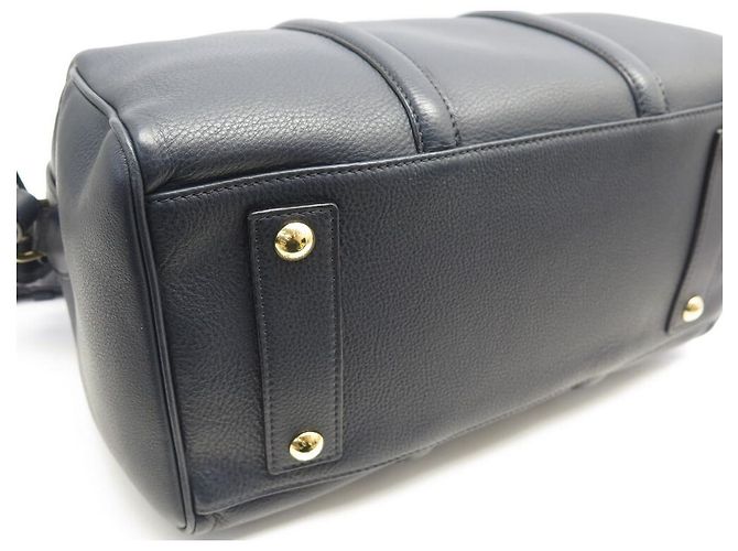 NUOVA BORSA A MANO LOUIS VUITTON SOFIA COPPOLA IN PELLE A TRACOLLA Blu navy - vista 4