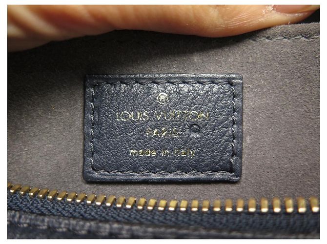 NUOVA BORSA A MANO LOUIS VUITTON SOFIA COPPOLA IN PELLE A TRACOLLA Blu navy - vista 7
