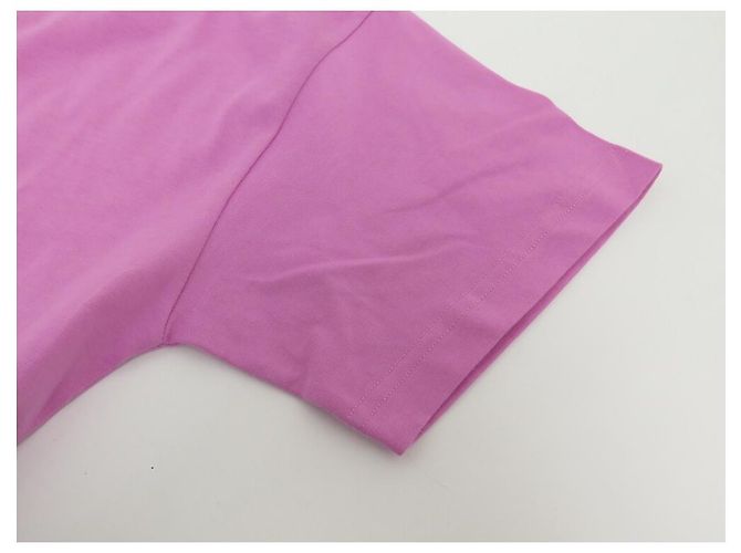 NUEVA CAMISETA DEL PROGRAMA MUNDIAL DE ALIMENTOS DE BALENCIAGA 612965 M 40 ALGODÓN OVERSIZE ROSA - vista 9