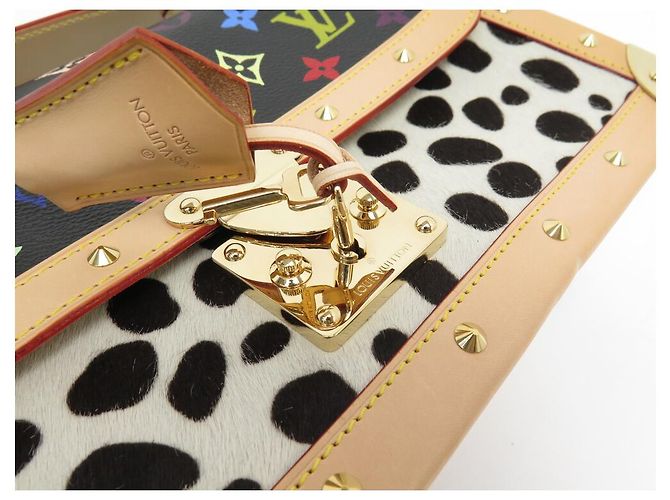 NUOVA BORSA A MANO LOUIS VUITTON DALMATIEN MONOGRAM MURAKAMI ED LIMITEE Multicolore - vista 13