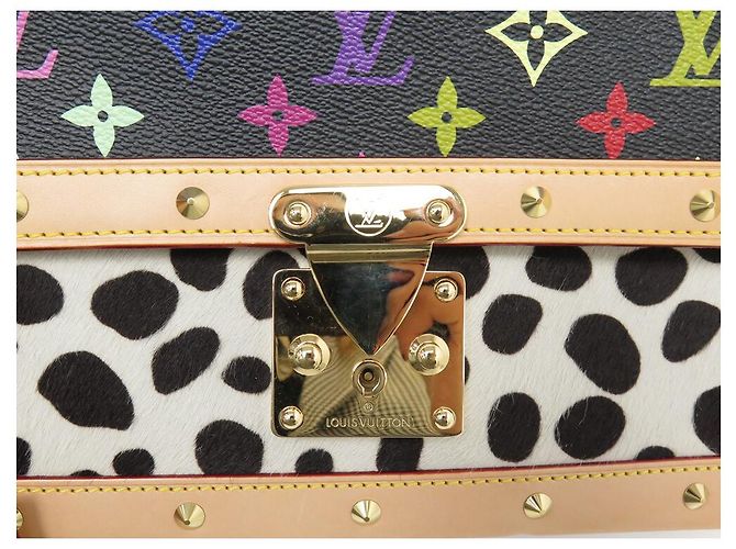 NUOVA BORSA A MANO LOUIS VUITTON DALMATIEN MONOGRAM MURAKAMI ED LIMITEE Multicolore - vista 3