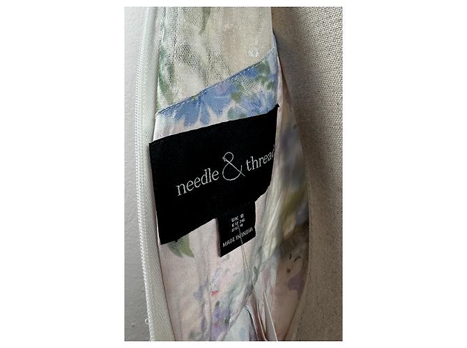 Abito floreale con paillettes Needle & Thread Multicolore - vista 6