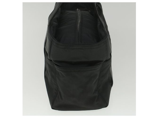 Hermès HERMES Acapulco PM Borsa a mano Nylon Nero Auth bs9023 - vista 3