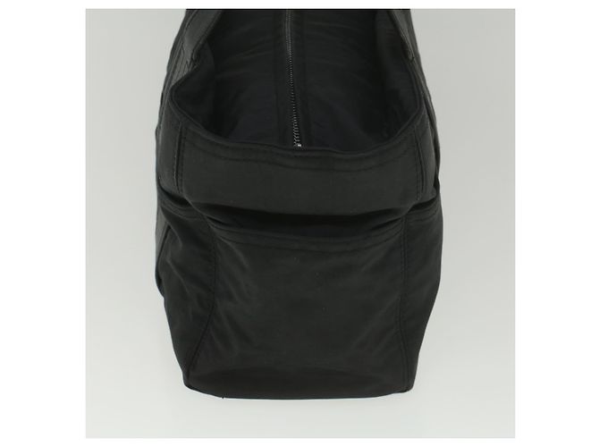 Hermès HERMES Acapulco PM Borsa a mano Nylon Nero Auth bs9023 - vista 4