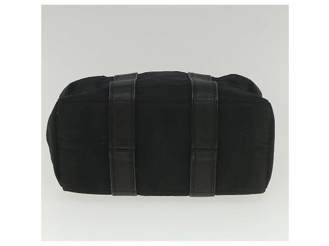 Hermès HERMES Acapulco PM Borsa a mano Nylon Nero Auth bs9023 - vista 5