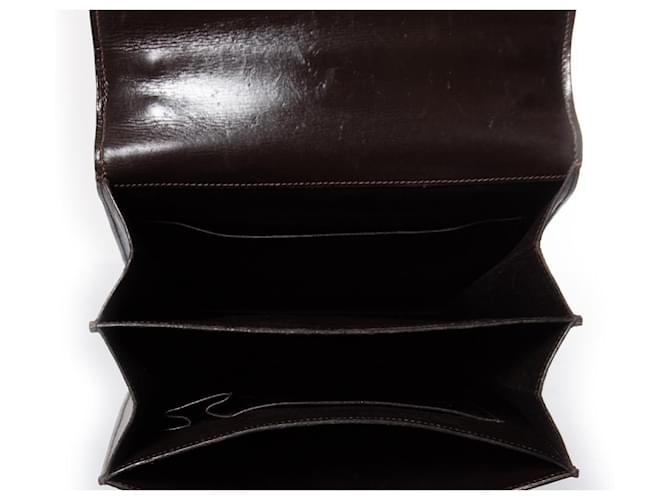 Hermès Ermete, Borsa a tracolla Chantilly Marrone - vista 10