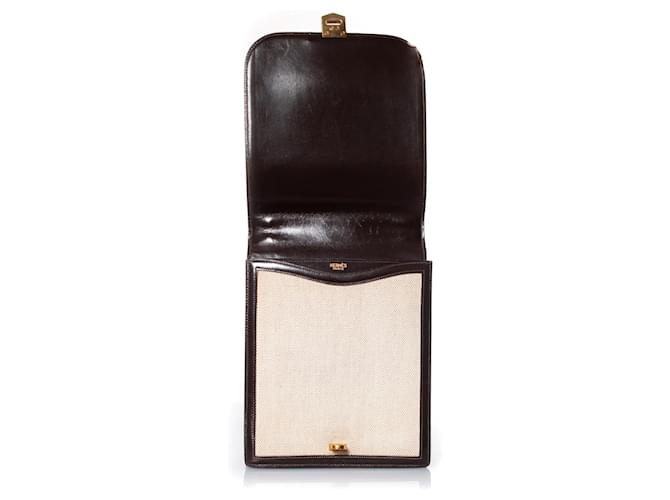 Hermès Ermete, Borsa a tracolla Chantilly Marrone - vista 4