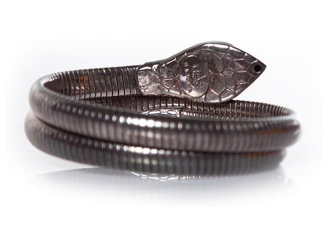 Autre Marque Bijoux Gas, Bracciale serpente Argento - vista 2