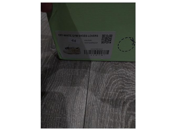 Off white gym shoes lovers Beige - vue 2