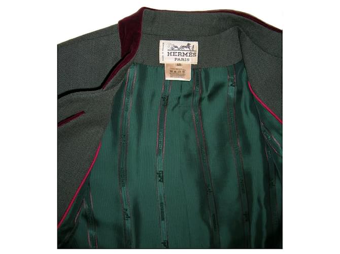 Hermès Falda elegante Gris - vista 4