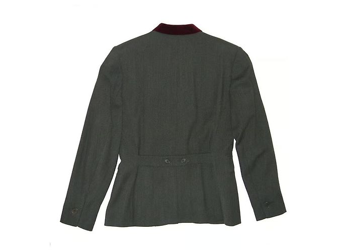 Hermès Falda elegante Gris - vista 5