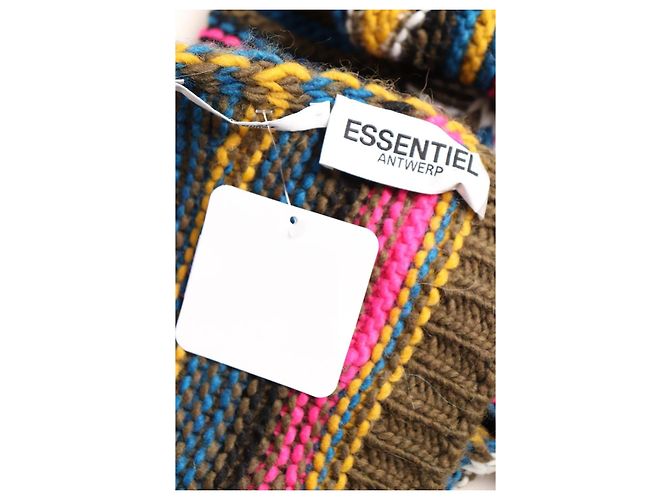 Sciarpa Essentiel Antwerp in lana multicolore - vista 3