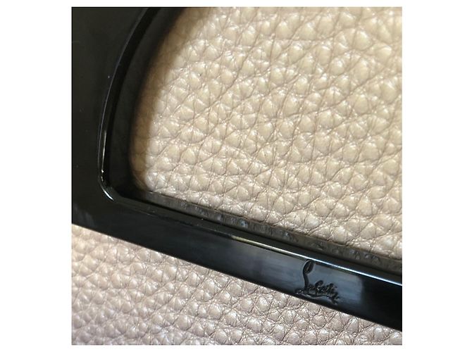 Borsa Christian Louboutin Passage Nera e beige Nero - vista 18