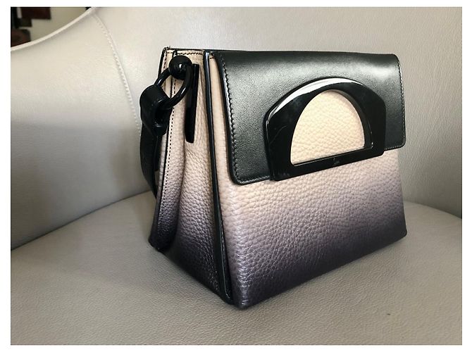 Borsa Christian Louboutin Passage Nera e beige Nero - vista 2