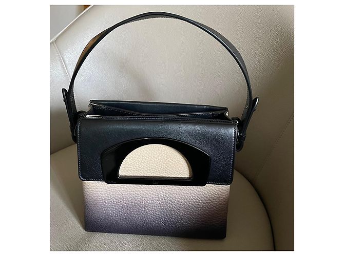 Borsa Christian Louboutin Passage Nera e beige Nero - vista 7