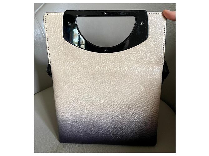 Borsa Christian Louboutin Passage Nera e beige Nero - vista 8