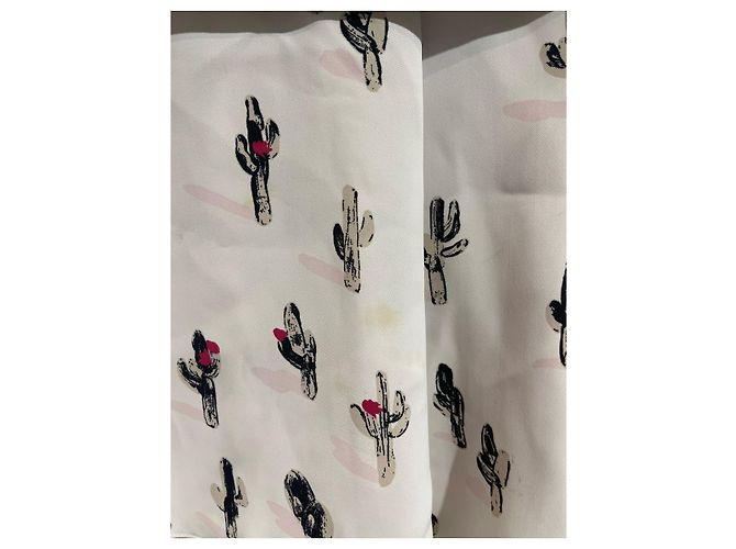 KENZO Tops T.FR 38 Polyester Weiß - Ansicht 4