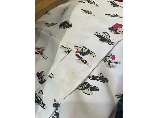 KENZO Tops T.FR 38 Polyester Weiß - Ansicht 5