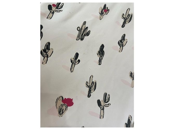KENZO Tops T.FR 38 Polyester Weiß - Ansicht 7