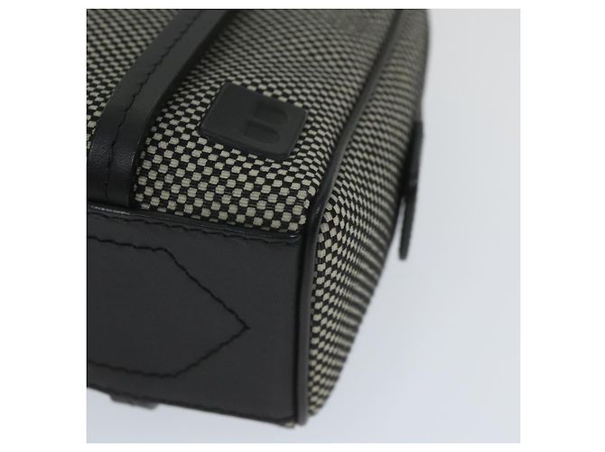 BALLY Handtasche Canvas Grau Auth ac2394 Braun - Ansicht 10