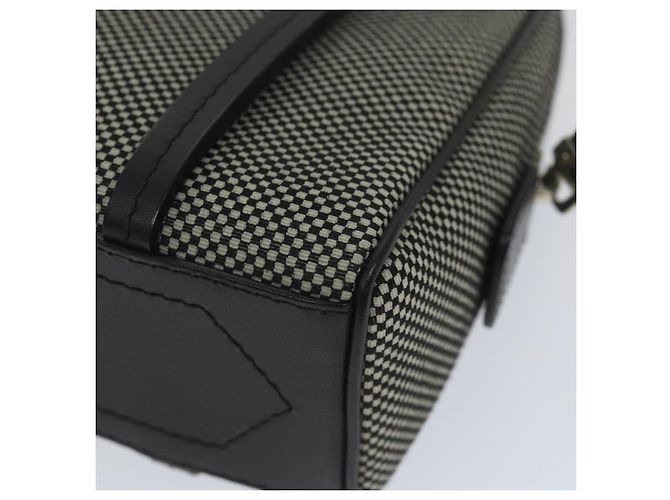 BALLY Handtasche Canvas Grau Auth ac2394 Braun - Ansicht 12