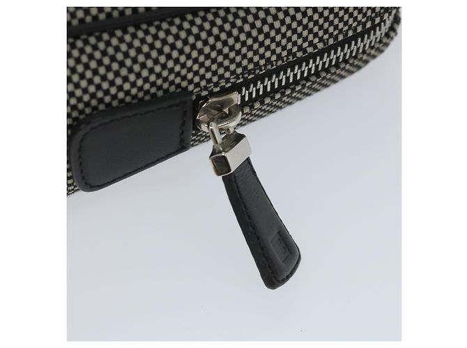 BALLY Handtasche Canvas Grau Auth ac2394 Braun - Ansicht 14