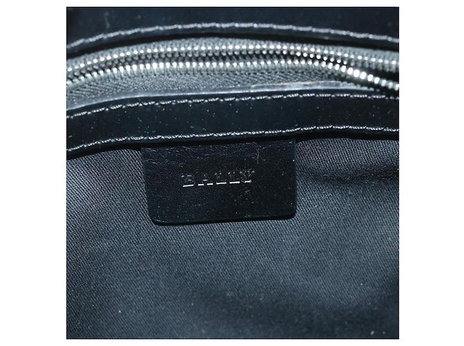 BALLY Handtasche Canvas Grau Auth ac2394 Braun - Ansicht 15