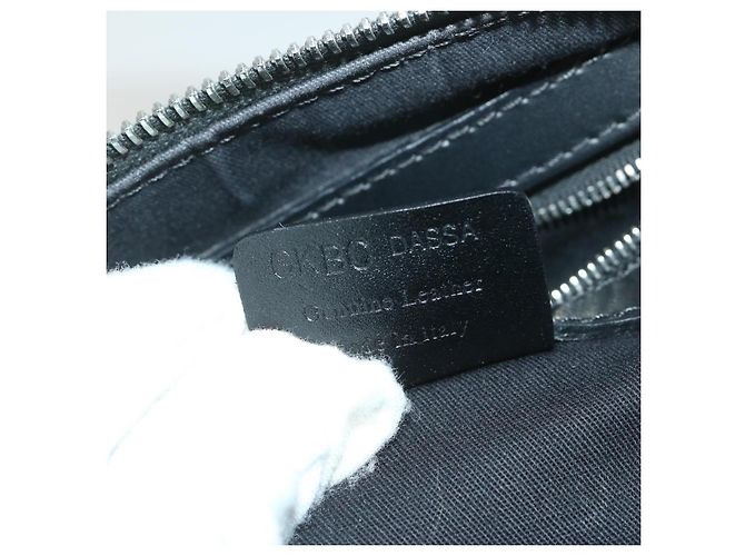 BALLY Handtasche Canvas Grau Auth ac2394 Braun - Ansicht 20