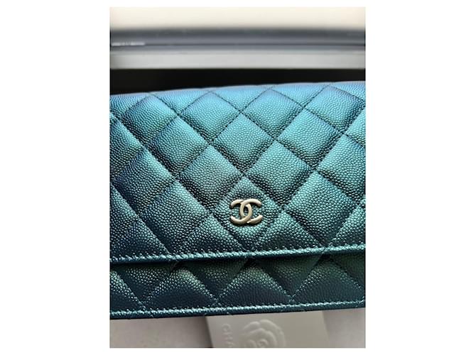 Wallet On Chain Chanel Woc Grün - Ansicht 2