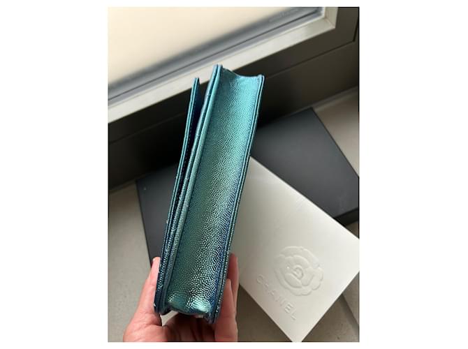 Wallet On Chain Chanel Woc Grün - Ansicht 4