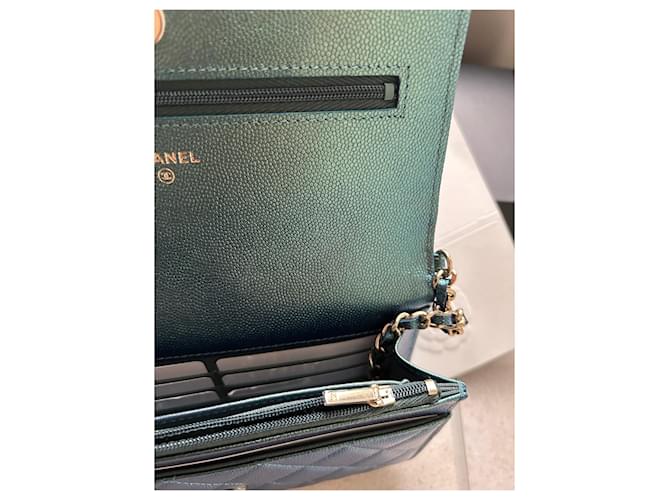 Wallet On Chain Chanel Woc Grün - Ansicht 5
