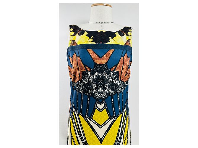 Abito Hale Bob Multicolore in Cotone - vista 2