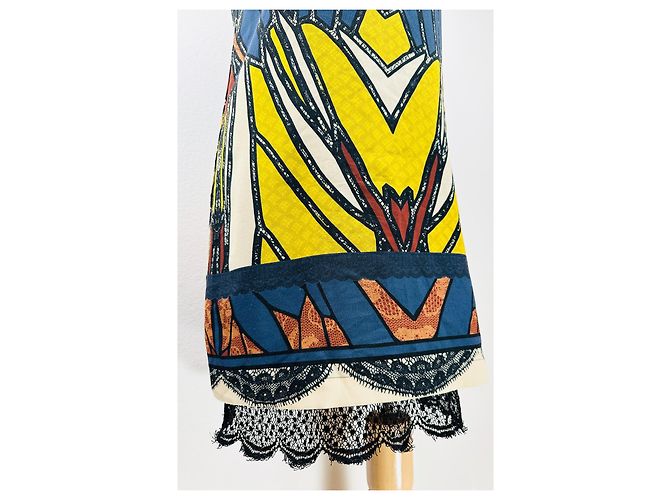 Abito Hale Bob Multicolore in Cotone - vista 3