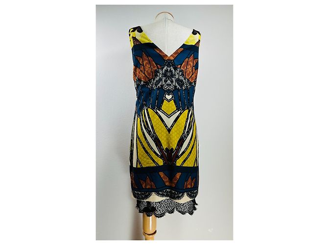 Abito Hale Bob Multicolore in Cotone - vista 5
