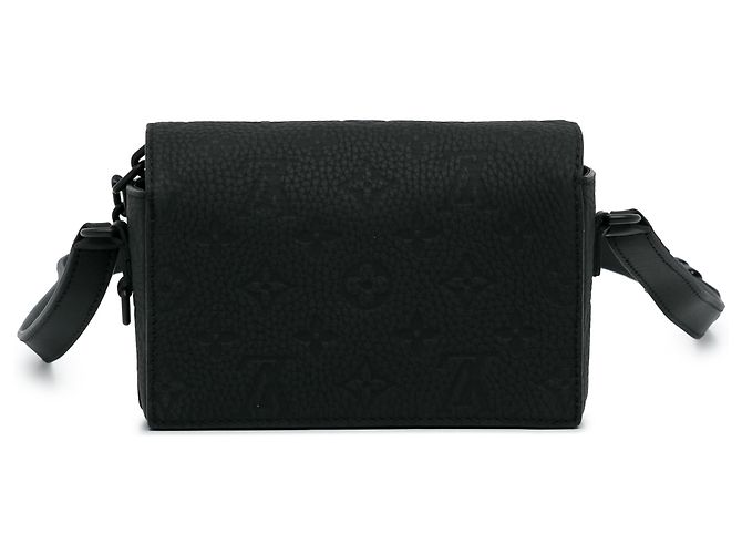 Portafoglio indossabile Louis Vuitton con monogramma nero Taurillon Steamer - vista 3