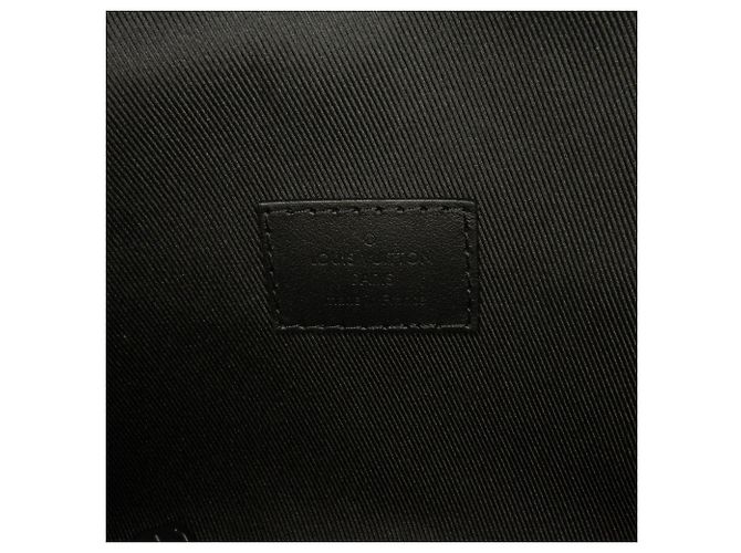 Portafoglio indossabile Louis Vuitton con monogramma nero Taurillon Steamer - vista 8