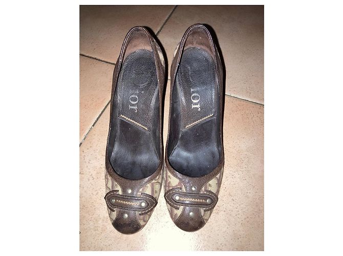 Dior Pumps aus Leder braun Größe 38 - Ansicht 4