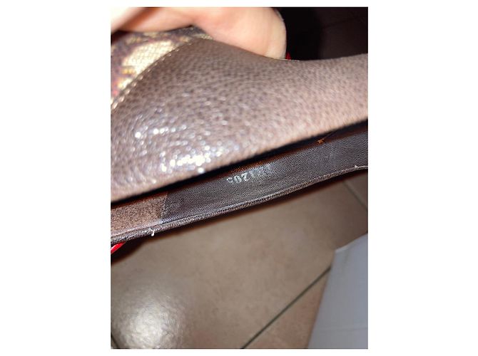 Dior Pumps aus Leder braun Größe 38 - Ansicht 8