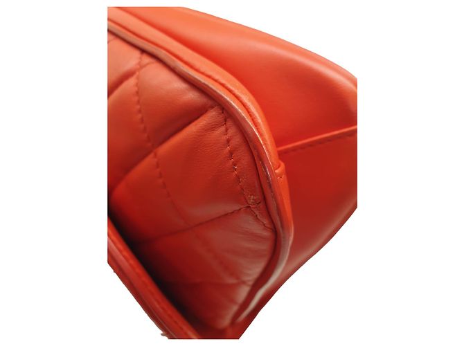 Bolso Chanel de cuero acolchado rojo Roja - vista 13
