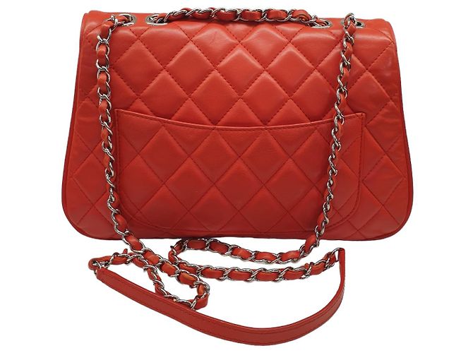 Bolso Chanel de cuero acolchado rojo Roja - vista 15