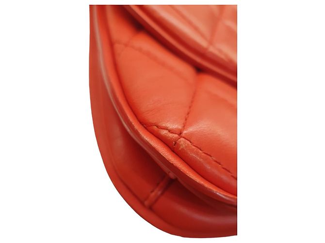 Bolso Chanel de cuero acolchado rojo Roja - vista 7