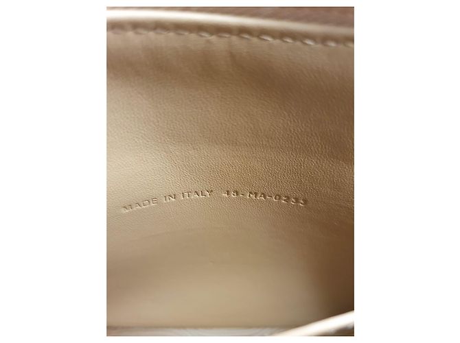 Christian Dior Caro Daily Clutch Pelle Beige - vista 5